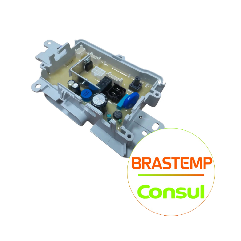 PLACA DE POTENCIA LAVADORA BRASTEMP W11243771 - BWK12 - BWK13