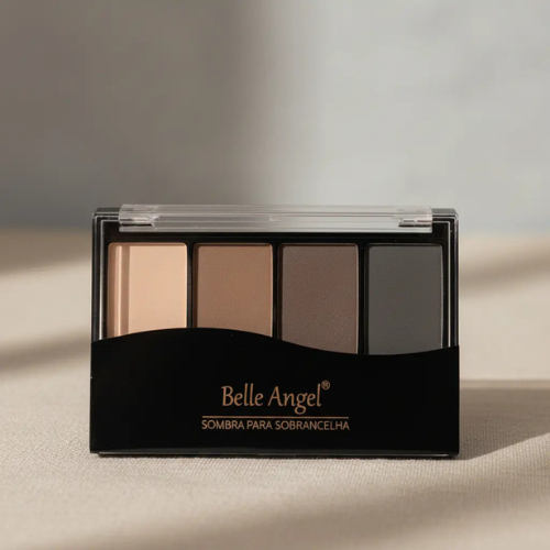Paleta de Sombra para Sobrancelhas e Fixador - Belle Angel