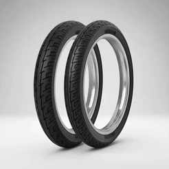 Par Pneu Rinaldi 60/100-17 e 80/100-14 BS32 Biz Pop Jet 50 Jet 125 Win 110 Uso Com Câmara