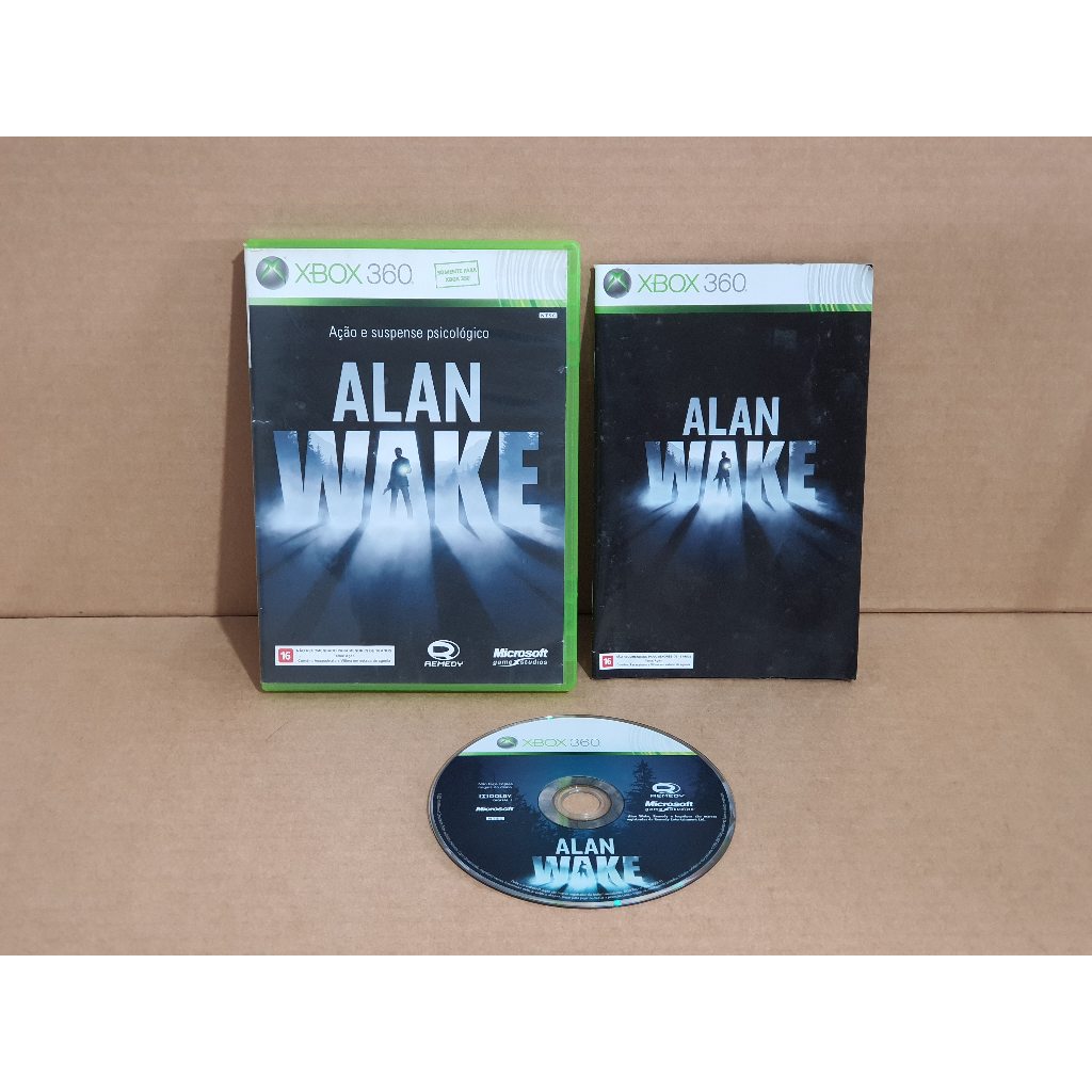 Alan Wake - Xbox 360 ou Xbox One Original