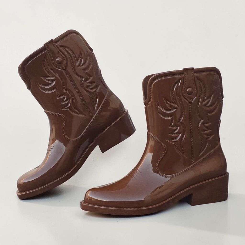 Bota Texana Infantil Menina Galocha Country Cano Alto Leve Confortável Rodeio