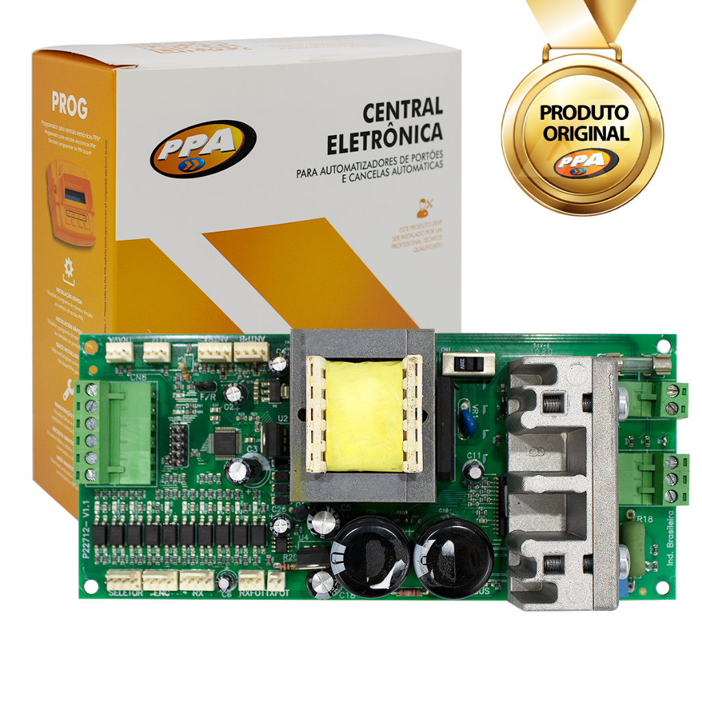 Placa Inversora Porta Social PPA Brushless C/ Dissipador