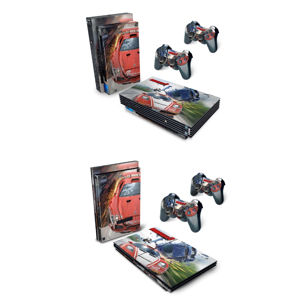 Skin Anti-Rage para PS2 FAT ou SLIM - 007 - Skin Playstation 2