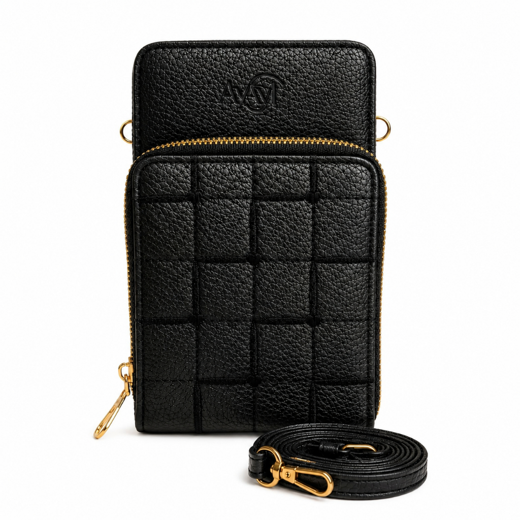 Bolsa Feminina Transversal Porta Celular Matelassê