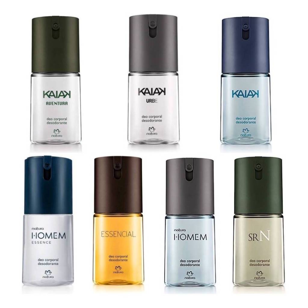 Deo Corporal Essencial Natura Homem Desodorante Spray Masculino Natura 100ml - ORIGINAL