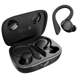 Fone de Ouvido Bluetooth Sem Fio 4Leader Esportivo Gancho IPX5 Microfone 20h Bateria…