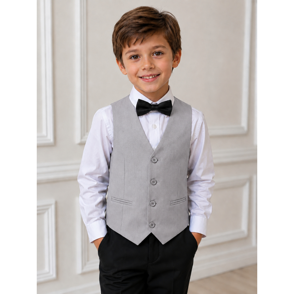 Colete Social Infantil Premium Com Regulagem Diversas Cores Promoção