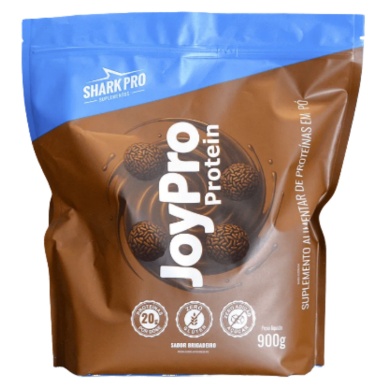 Whey Proteína Joypro Refil 900g Brigadeiro - Shark Pro