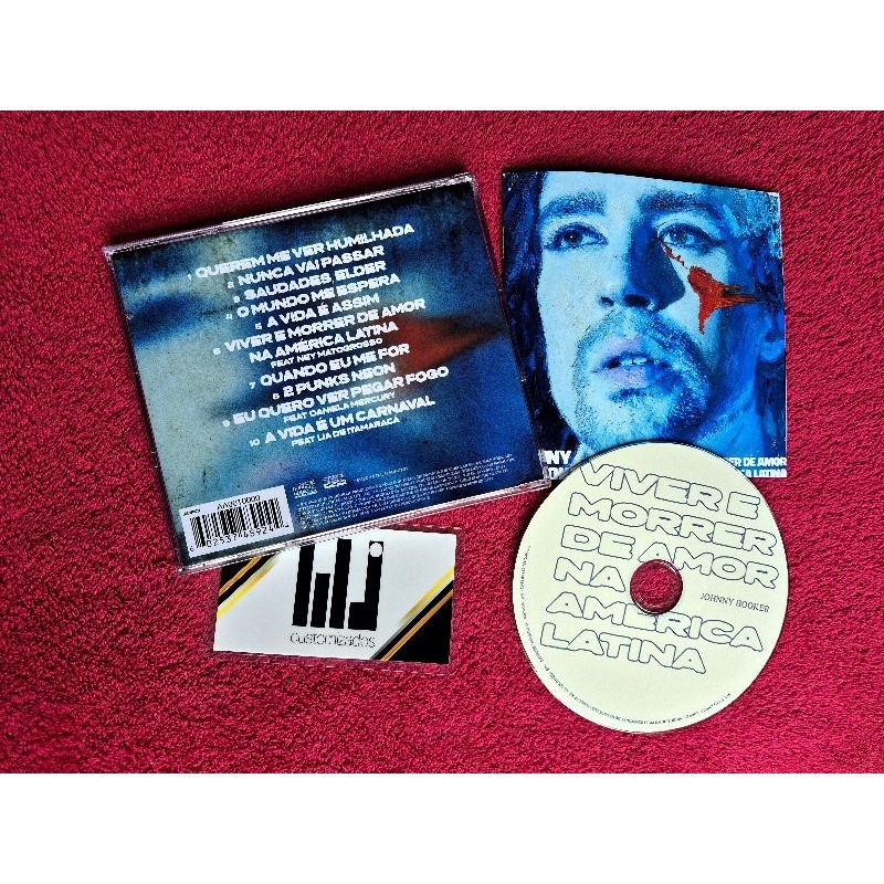 JOHNNY HOOKER / VIVER E MORRER DE AMOR NA AMÉRICA LATINA (CD FAN MADE)