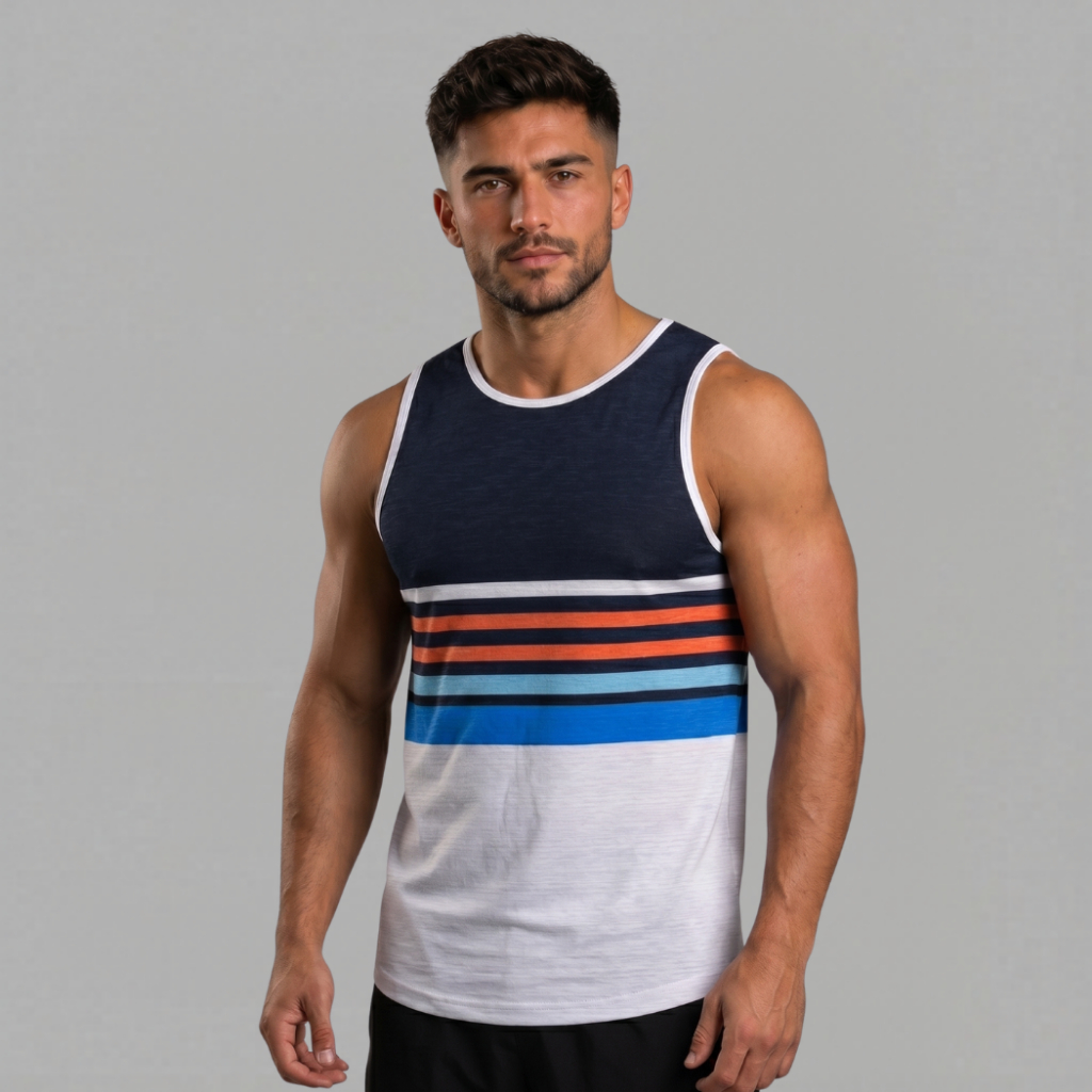 Camiseta Regata Masculina Estampada Para Uso Casual - Diversas Estampas