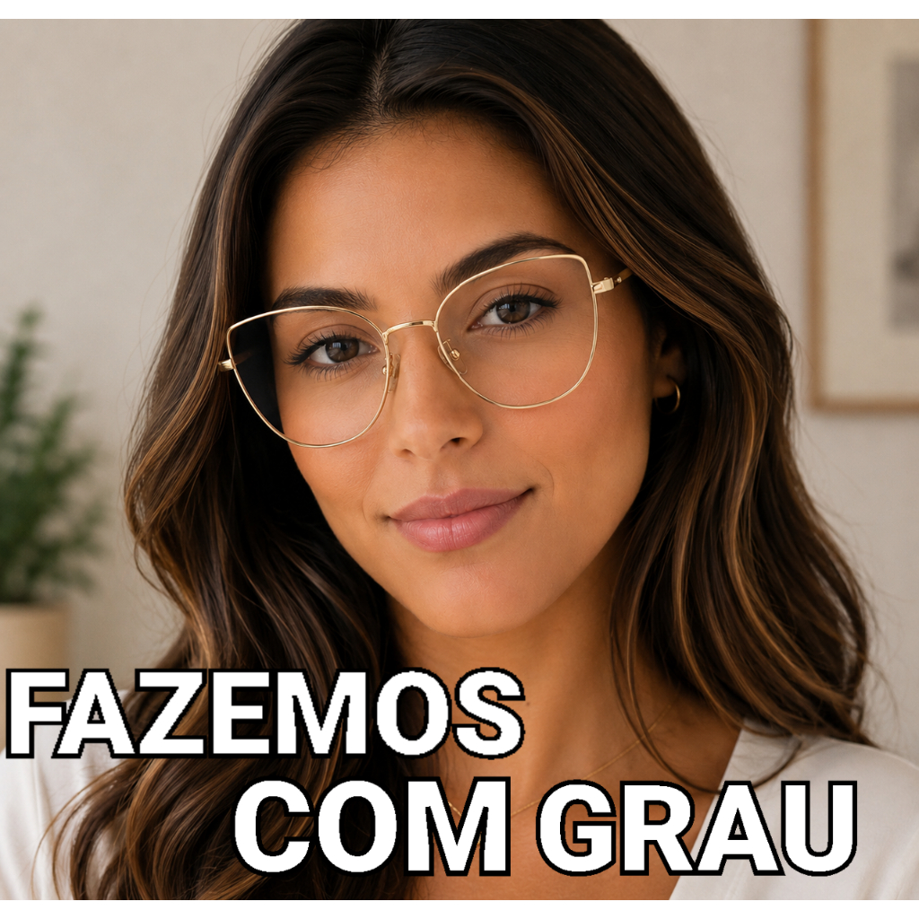 Feminina  de Metal feminina  armação feminina armação para óculos de grau feminino aro fechado