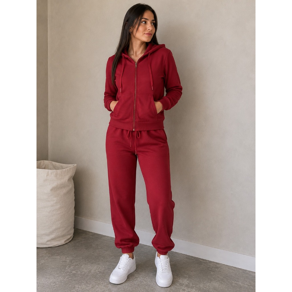 Conjunto Moleton Feminino Importado Bem Quentinho Slim