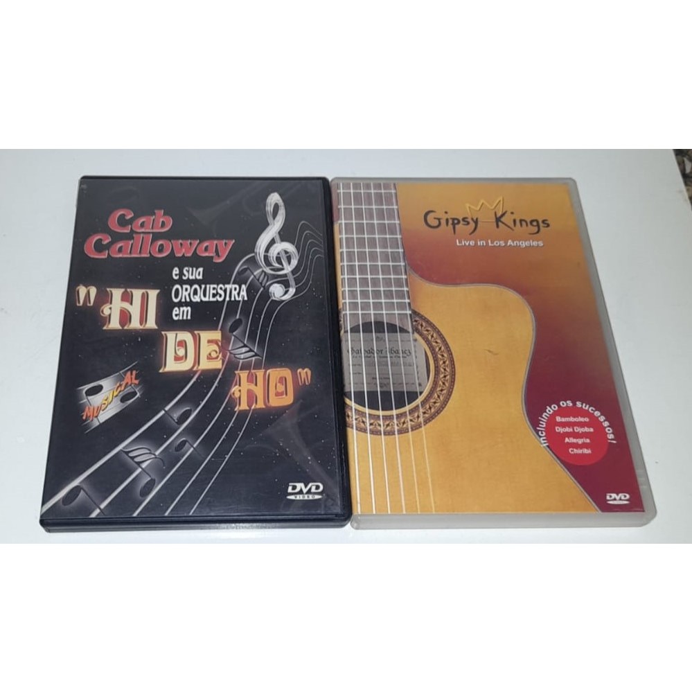 2 Dvd´s - Gipsy Kings - Live In Los Angeles(Djobi Djoba & Bamboleo) - & Cab Calloway,Hi De Ho
