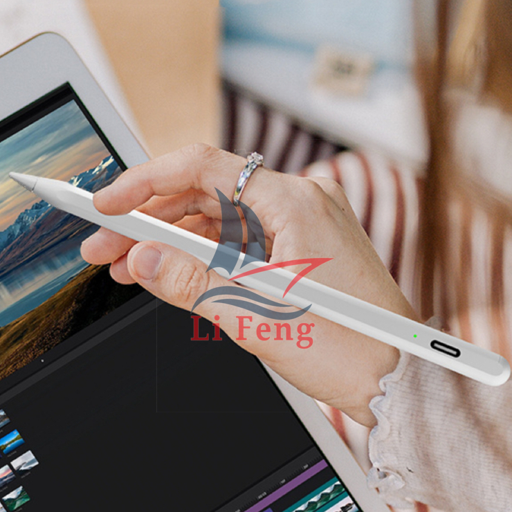 Caneta Pencil Universal para Celular e Tablet Sem Fio com imã Carregamento Tipo-C