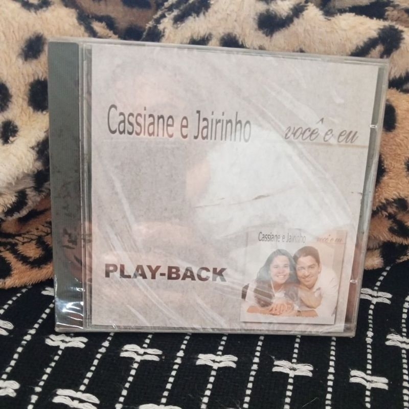 Cd playback Cassiane e Jairinho Você e Eu (Cd Lacrado)