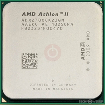 Processador AMD Athlon II X2 270 Dual Core 3.4GHz AM3 AM2+ (USADO)