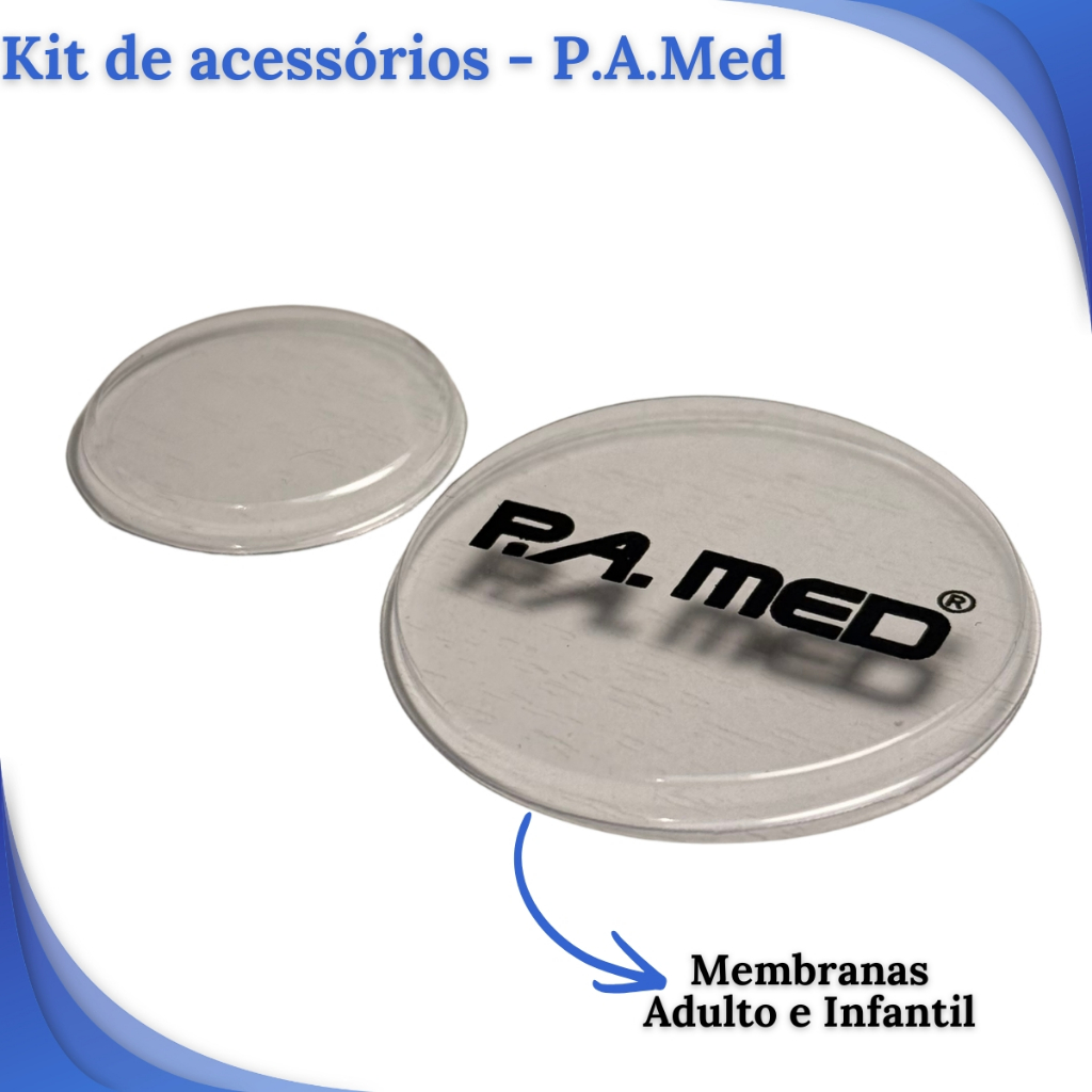 Kit de Acessórios para Estetoscópios modelo Rappaport Adulto e Infantil - Universal