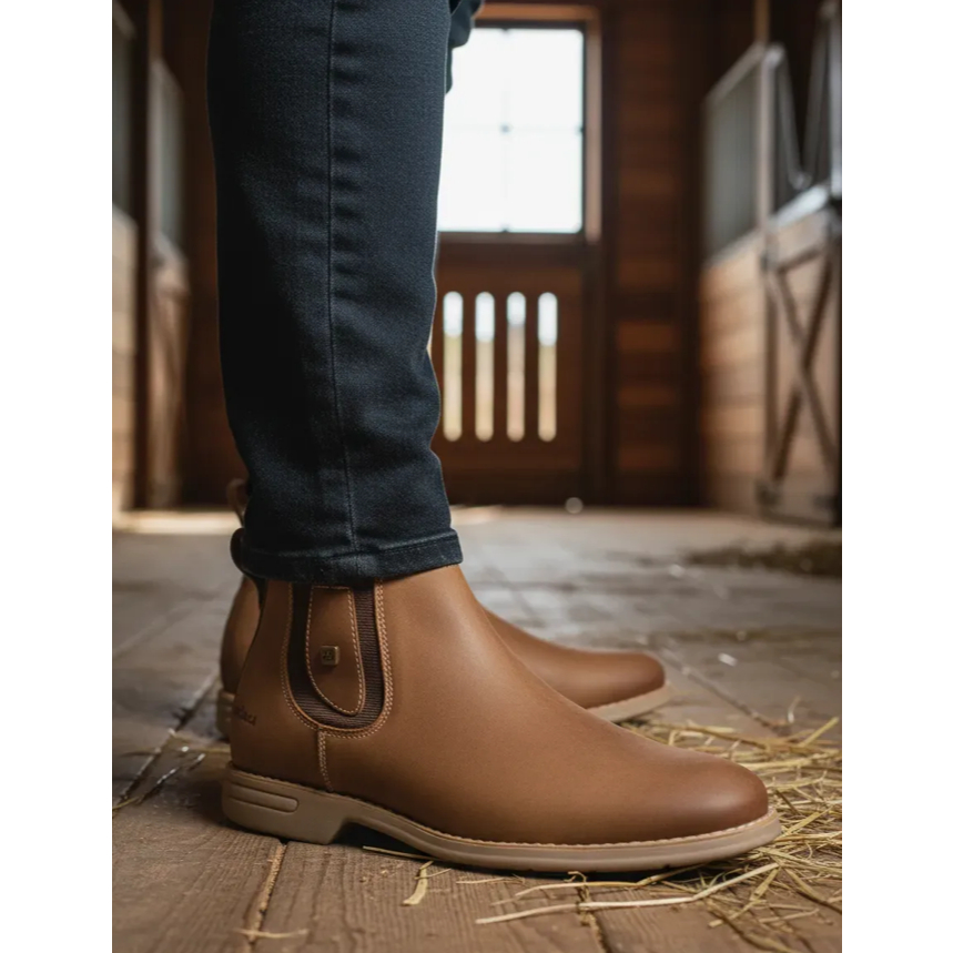 Botina Zebu Mustang Sela Botina Agro Masculina Original Solado Borracha