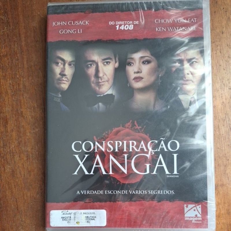 dvd conspiração Xangai original (lacrado)