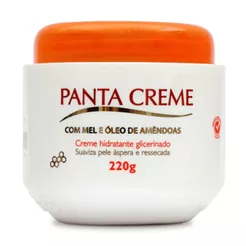Panta Creme 220g Hidratação Profunda para pele extra seca pés joelho.