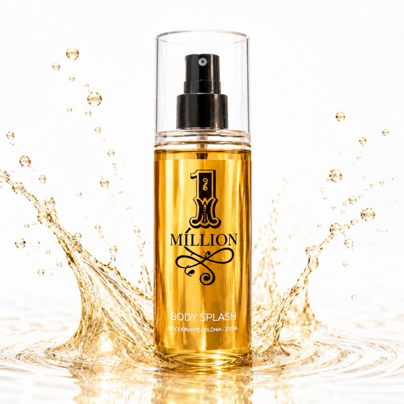 Perfume Masculino Body Splash 200ml Inspiração Importado – Alta Fixação e Fragrância Intensa