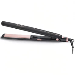Prancha Alisadora Mondial P-27 Preto/golden Rose Bivolt