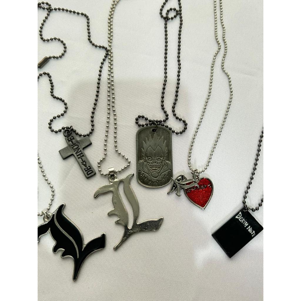 Colares Temático Death Note Pingente Anime Geek Cosplay
