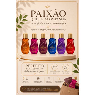 Óleo Corporal Paixão fragrâncias 100ml