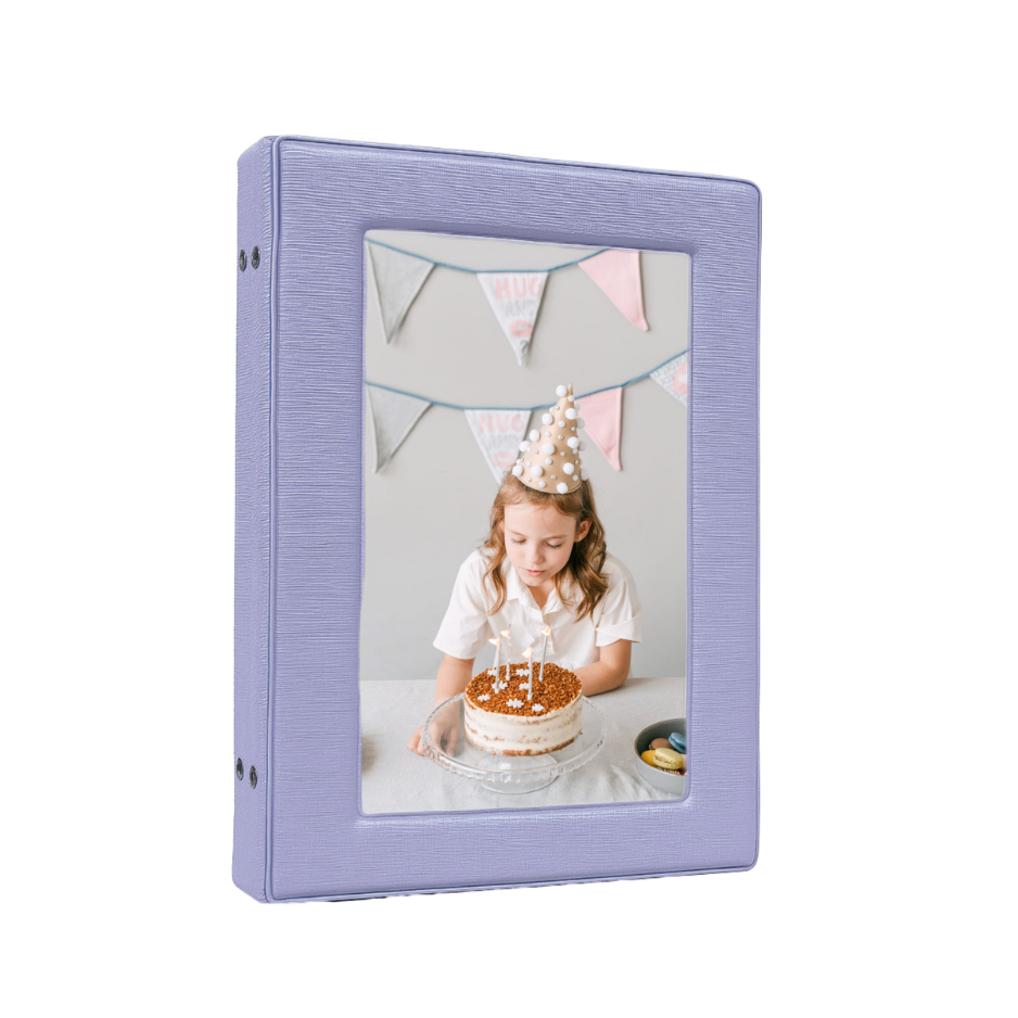 Álbum para fotos 15x21 para 100 fotos com Visor moldura - Qualidade Garantida