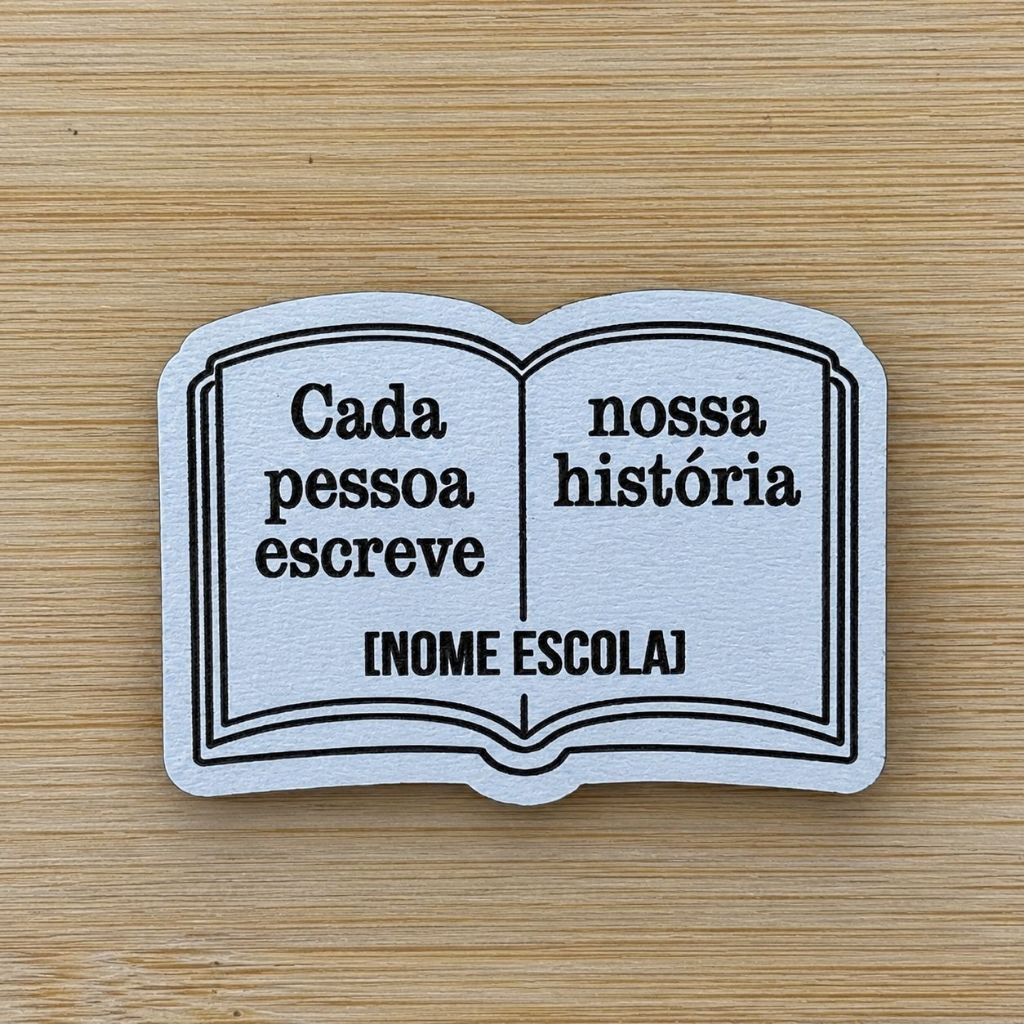 Kit Imã MDF Livro Escola Formatura Educação Pedagogia Professores Lembrancinha Escolar Lembrancinha em Madeira MDF