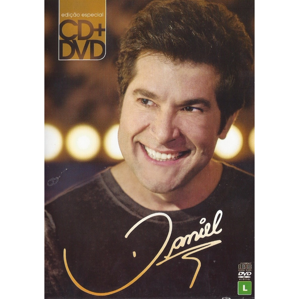 Cd + Dvd Daniel Edição Especial Luan Santana César Menotti Tierry Dudu Borges Elias Muniz Bruno Caliman Sertanejo