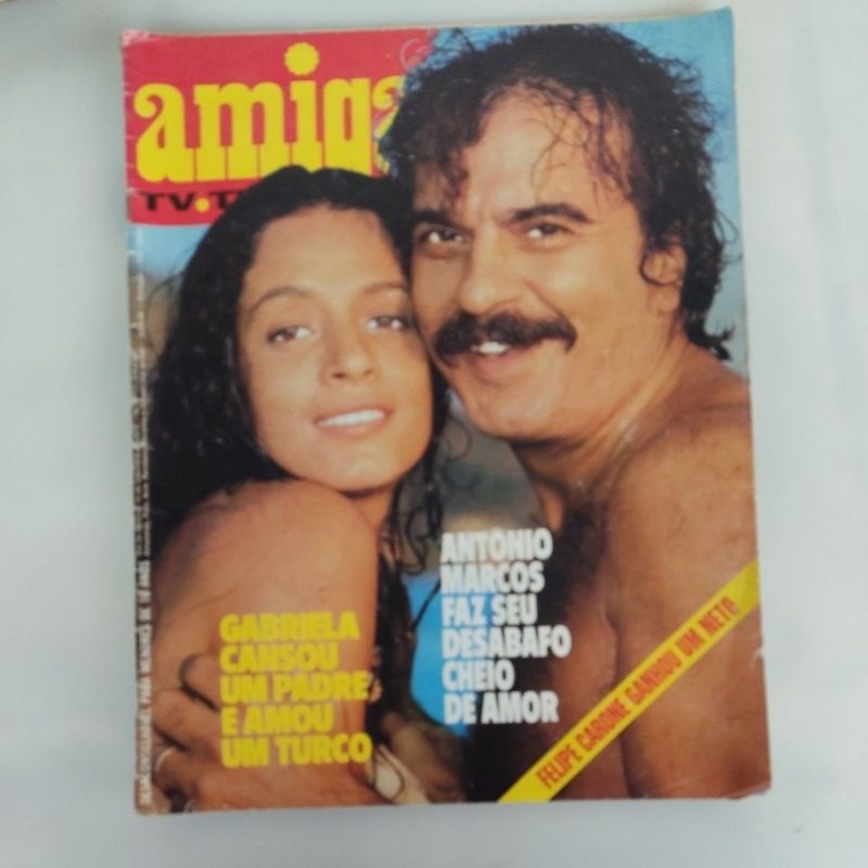 revista amiga TV tudo especial do ano de 1975
