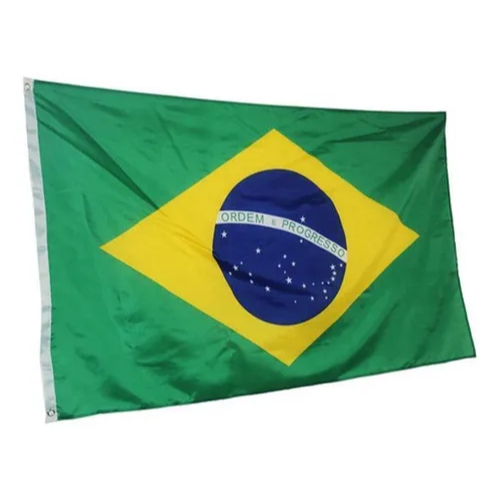 Bandeira Do Brasil Grande Bandeirão Torcida Seleção Brasileira Futebol Copa Do Mundo Verde Amarelo Decoração Evento
