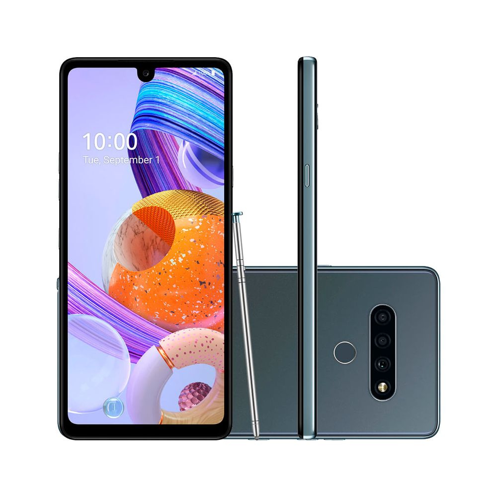 Celular Smartphone LG K71 128GB Ram 4Gb 6,8 Pol Original Com Caneta Inteligente Stylus Câmera TRIPLA