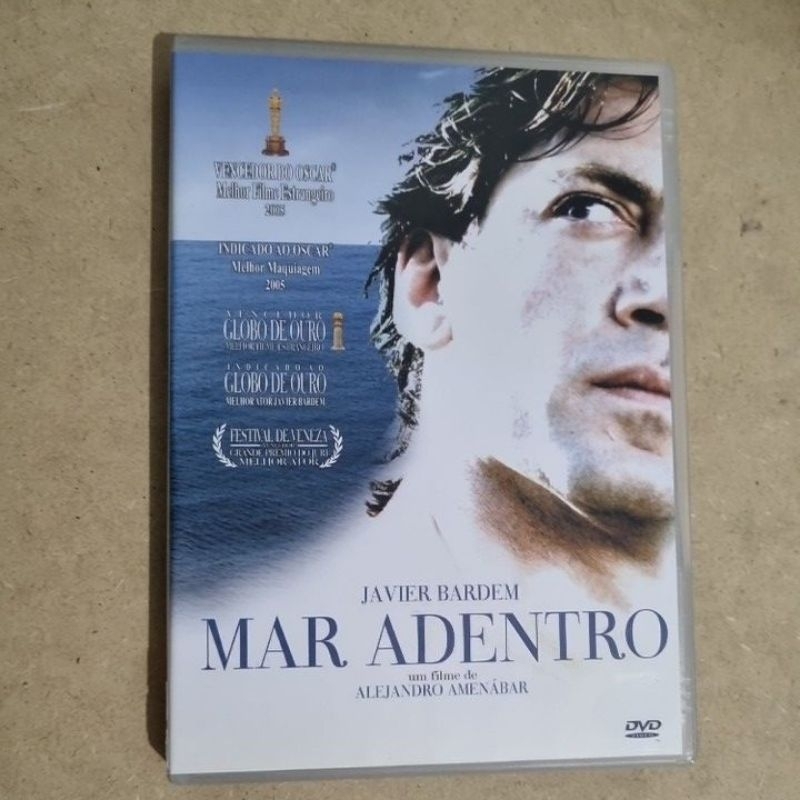 Dvd Mar Adentro - Javier Bardem Filmes Em Dvd