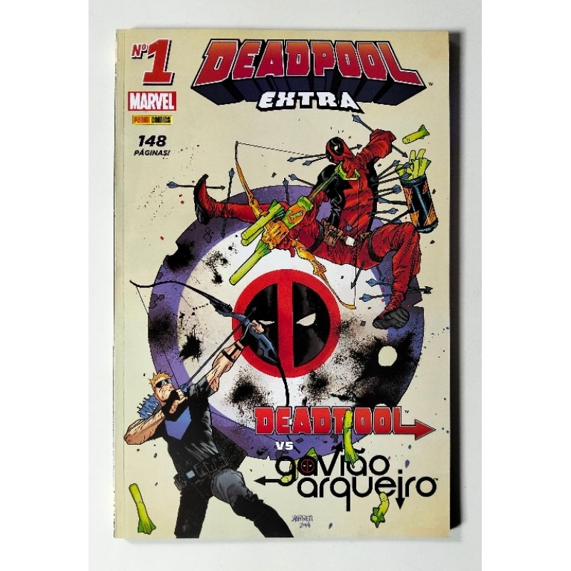 Deadpool Extra /Panini n° 1 - DEADPOOL vs Gavião Arqueiro