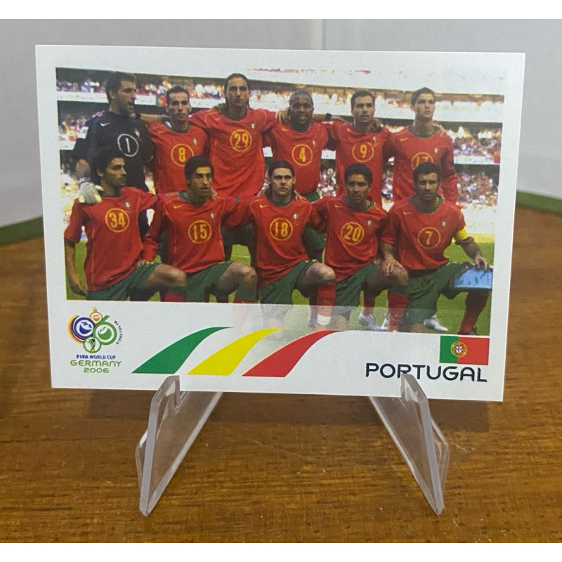Figurinhas Copa 2006 - Panini Itália - Rookies - Portugal Cristiano Ronaldo • Van Persie • Robben • Pirlo • Sérgio Ramos