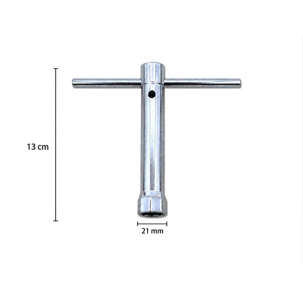 CHAVE MÉDIA VELA UNIVERSAL  C/ Boca 21mm E Comp. 13 cm Reforçada