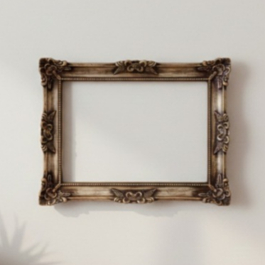 Moldura Resina + Fundo Mdf Decoração Artesanato Pintura Quadro