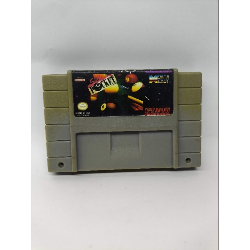Side Pocket Super Nintendo Snes