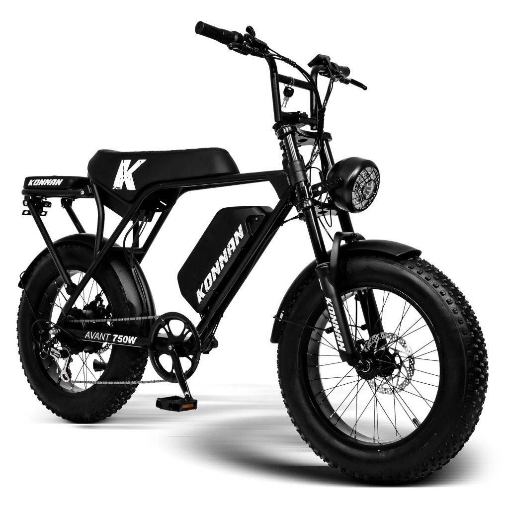 Bicicleta Elétrica Konnan Full 750w Bateria De Lítio Aro 29