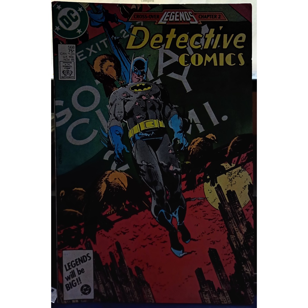 Detective Comics - Cross-Over Legends Chapter Two - DC Comics - Quadrinho importado