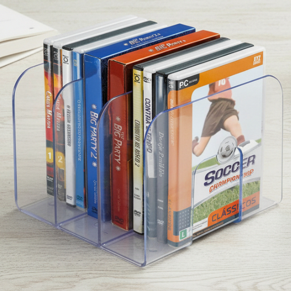 Organizador de Livros, Porta Apostilas, Home Office Mesa de Estudos Suporte Escolar porta documentos