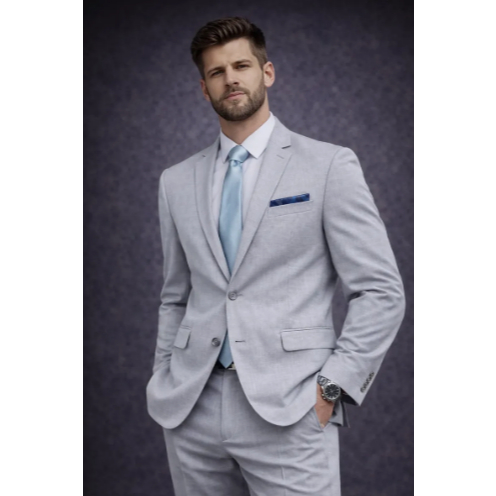 Terno slim microfibra masculino executivo trabalhado