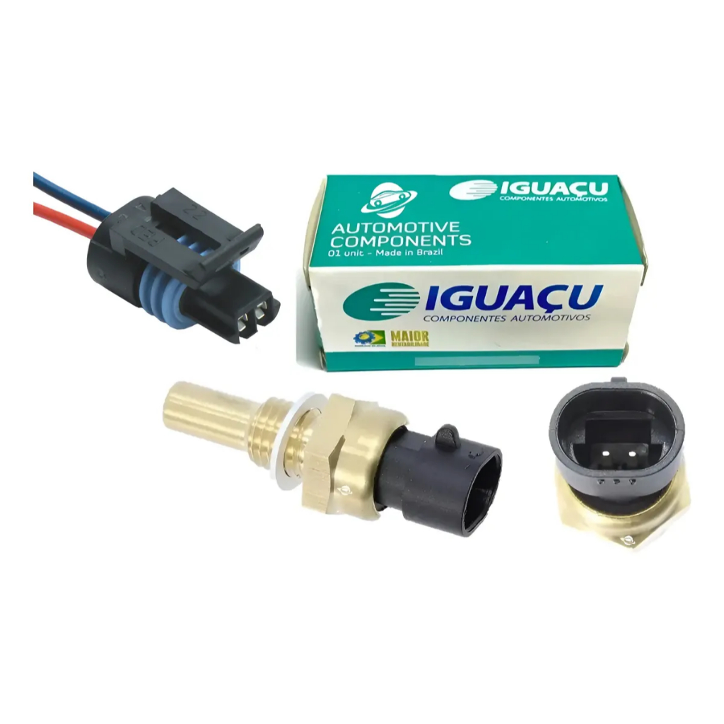 Sensor Temperatura Agua Monza Kadett Ipanema Efi + Conector