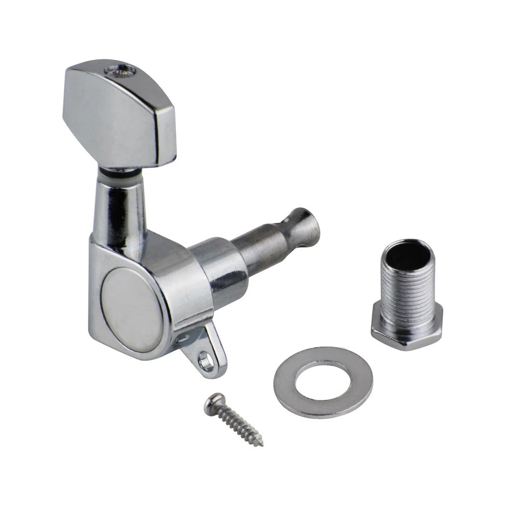 Tarraxa Cromada Individual R Avulsa Conjunto Para Guitarra Violão Blindada Posição DIREITO