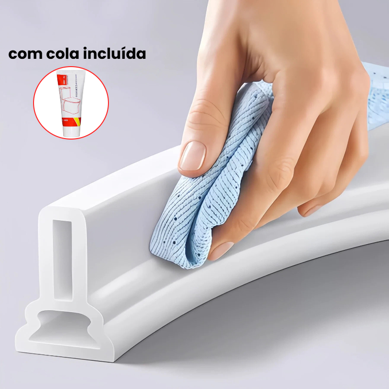 1.6M/2M Barreira de Agua Retenção em Silicone Vedação Area Molhada Banheiro
