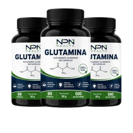 Glutamina 500mg 60 Cápsulas Original Não Perca Mega Oferta Ultima Unidades