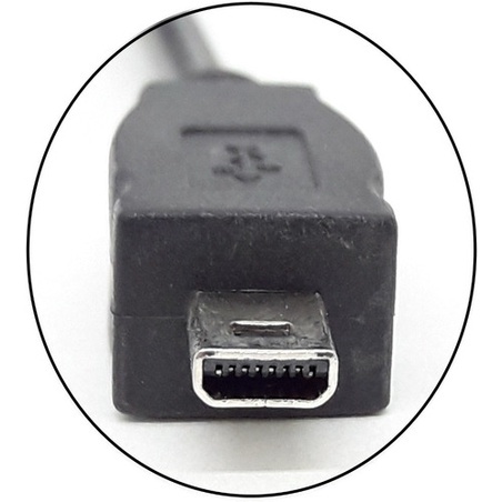 USB para cámera Nikon D750 D3200 D3300 D5000 P50 P60 P300 P5100 L1 L2 L3 L110 L310 S01 S4 S9 S10 S70 S100 S210