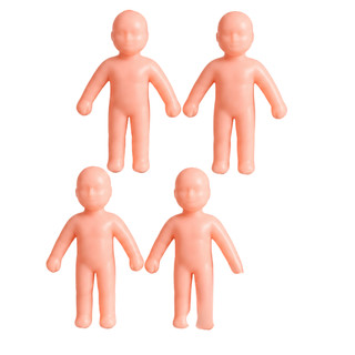 Mini Bonequinhos Maquete Pintura Lembrançinha Atividade Educativa 25 50 100 Unidades
